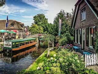 Quebra-cabeça «Giethoorn Netherlands»