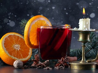 Rätsel «Mulled wine and candle»