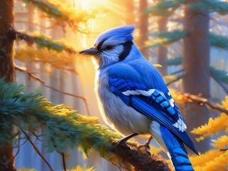 Rompicapo «blue jay»