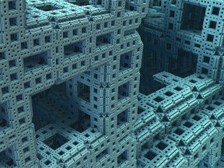 Jigsaw Puzzle «Blue designer»