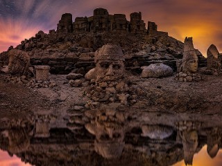 Rompecabezas «Mount Nemrut-Dag»