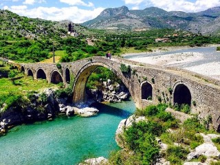 Jigsaw Puzzle «The mountains in Albania»