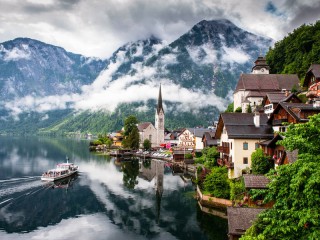 Пазл «Горы в Австрии»