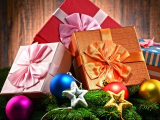 Jigsaw Puzzle «Heap of gifts»
