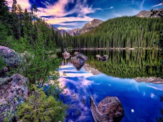 Zagadka «Mountain lake 2»