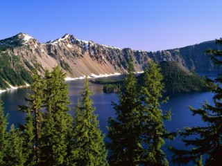 Rompecabezas «Mountain lake»