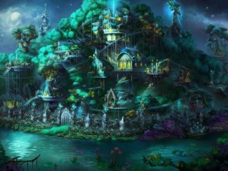 Puzzle «City of the Forest Union»