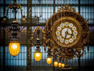 Пазл «City clock»