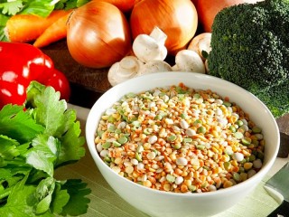 Jigsaw Puzzle «Peas and vegetables»