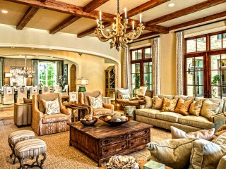 Пазл «Country style living room»