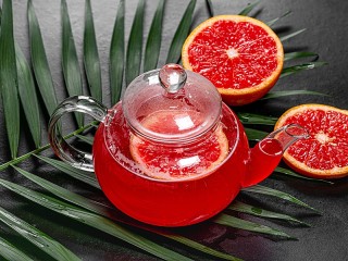 Пазл «Grapefruit tea»