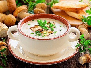 Слагалица «Mushroom soup»