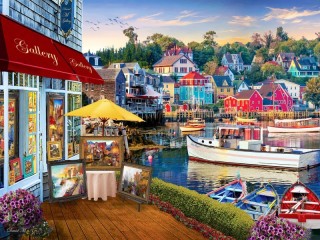 Jigsaw Puzzle «Harbor Gallery»