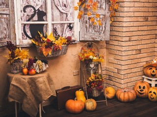 Slagalica «Halloween yard»