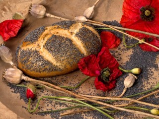 Puzzle «bread with poppy seeds»