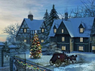 Jigsaw Puzzle «Home for the holidays»