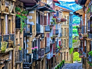 Quebra-cabeça «Hondarribia Spain»