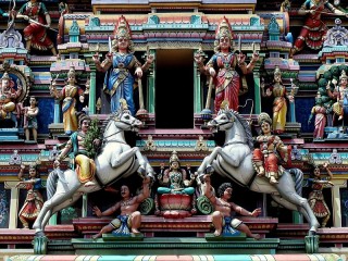 Rätsel «Meenakshi temple»