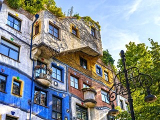 Пазл «Hundertwasser House»