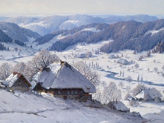 Rompicapo «Farm in winter»