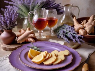 Puzzle «Ginger and lavender»