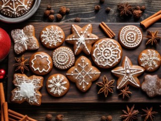 Jigsaw Puzzle «Ginger cookie»