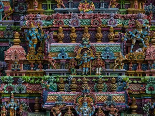 Пазл «Индийский храм»