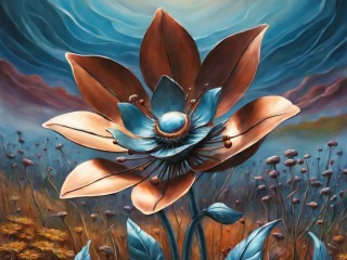Bulmaca «Alien flower»