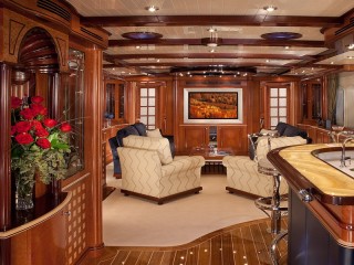 Пазл «The interior of the yacht Sycara IV»