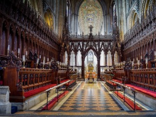 Jigsaw Puzzle «Interior of Ely Cathedral Choir»