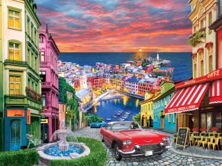 Jigsaw Puzzle «Italian street»