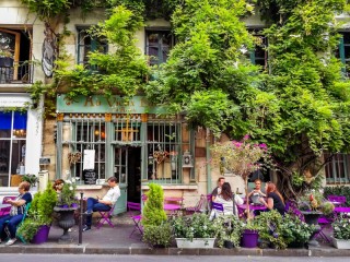 Jigsaw Puzzle «Cafe in Montmartre»