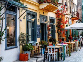 Jigsaw Puzzle «Cafe in Napfleon»