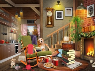 Jigsaw Puzzle «Like at home»