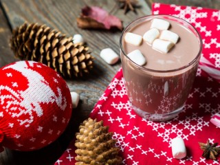 Jigsaw Puzzle «Cocoa with marshmallows»