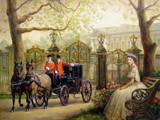 Jigsaw Puzzle «Carriage is brought»