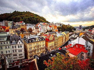 Jigsaw Puzzle «Karlovy Vary, Czech Republic»