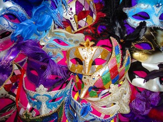 Puzzle «Carnival masks»