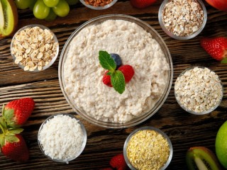 Puzzle «Porridge with berries»