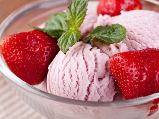 Quebra-cabeça «Strawberry ice cream»