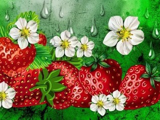 Jigsaw Puzzle «Strawberry»