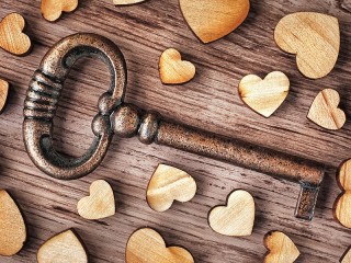 Rompecabezas «The key to the hearts»