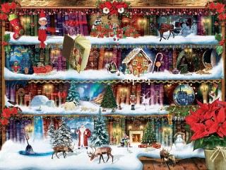 Jigsaw Puzzle «Books for Christmas»