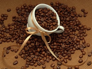 Пазл «Кофе и лента»