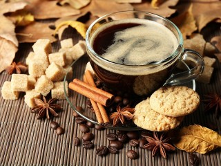 Puzzle «Coffee with biscuits»