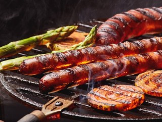 Пазл «Grilled sausages»