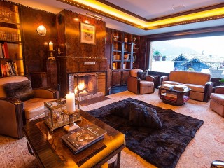 Bulmaca «Room with fireplace»