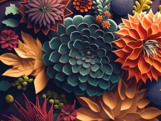 Zagadka «Flower arrangement»