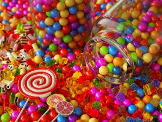 Пазл «конфеты»