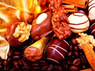 Jigsaw Puzzle «Candy and cinnamon»